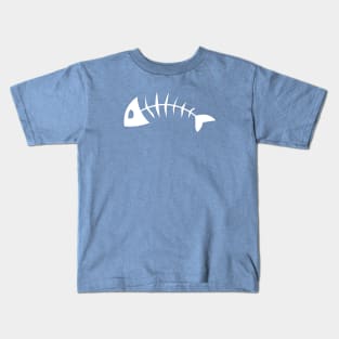 Fish bones - super cool, simple design Kids T-Shirt